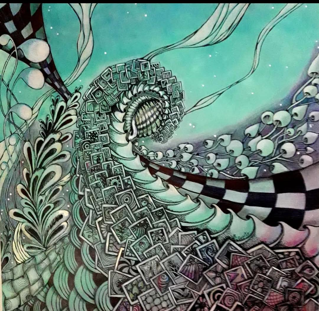 Abstracción y Zentangle