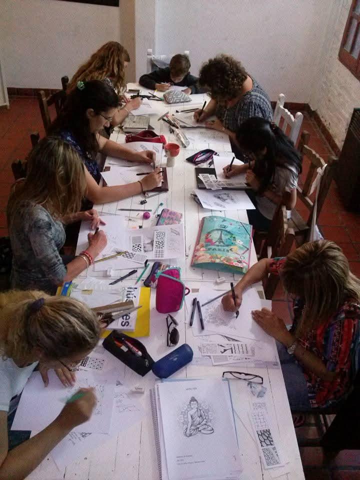 Taller presencial de zentangle