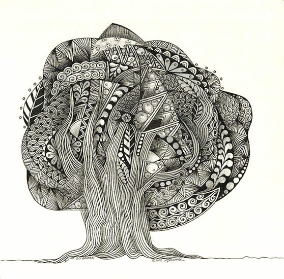 Técnicas Zentangle